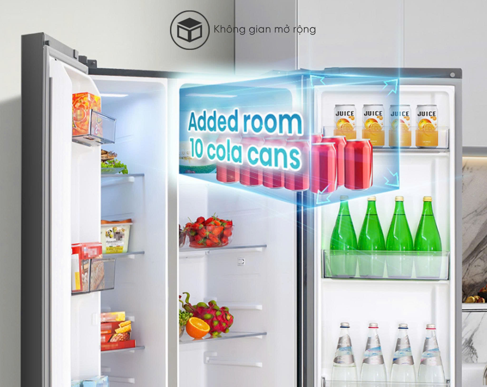 Tủ lạnh Hisense Inverter RS708N4EBND