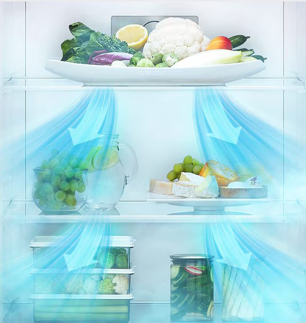 Multi Air Flow – Làm lạnh đều, không lo thực phẩm hỏng nhanh Tủ lạnh LG 217 lít LTB21BLMI