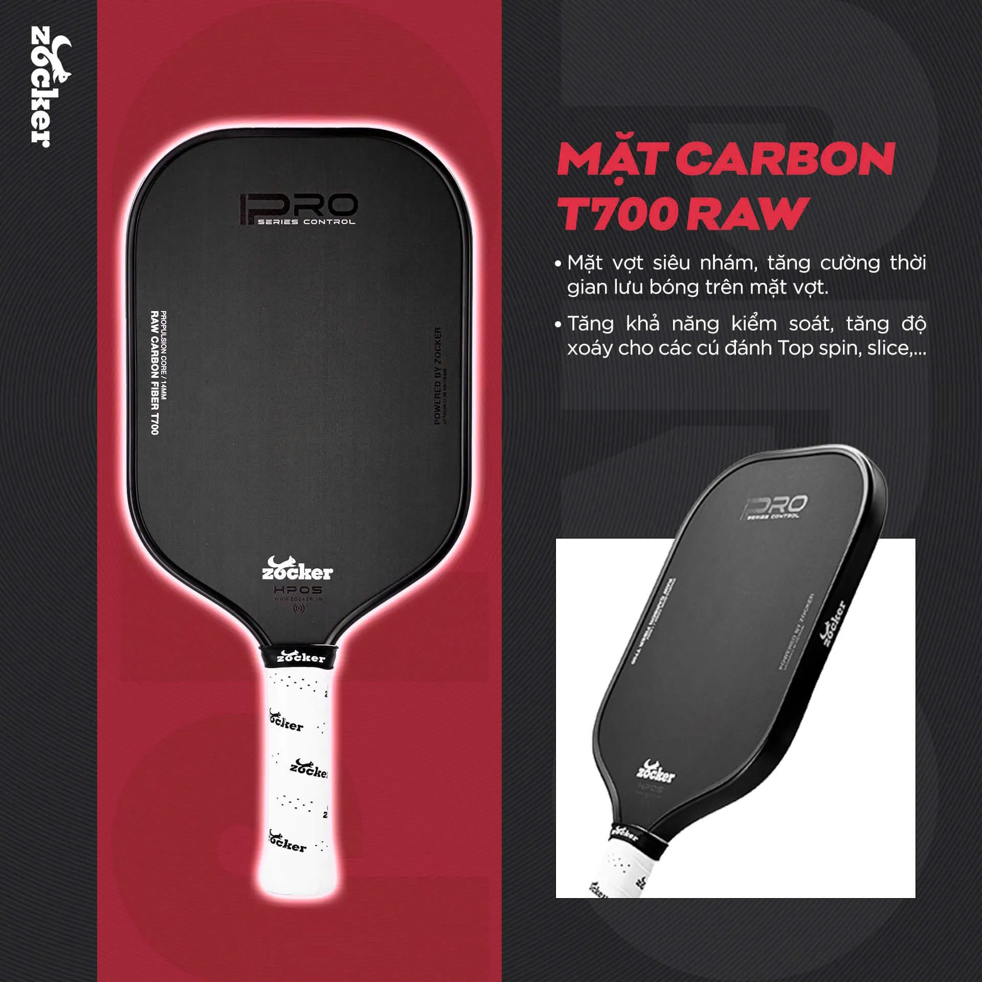 Vợt Zocker Happy HP05 Pro