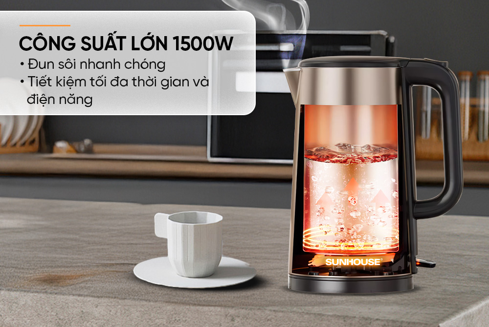 SHD1396 đun nước sôi nhanh SHD1396