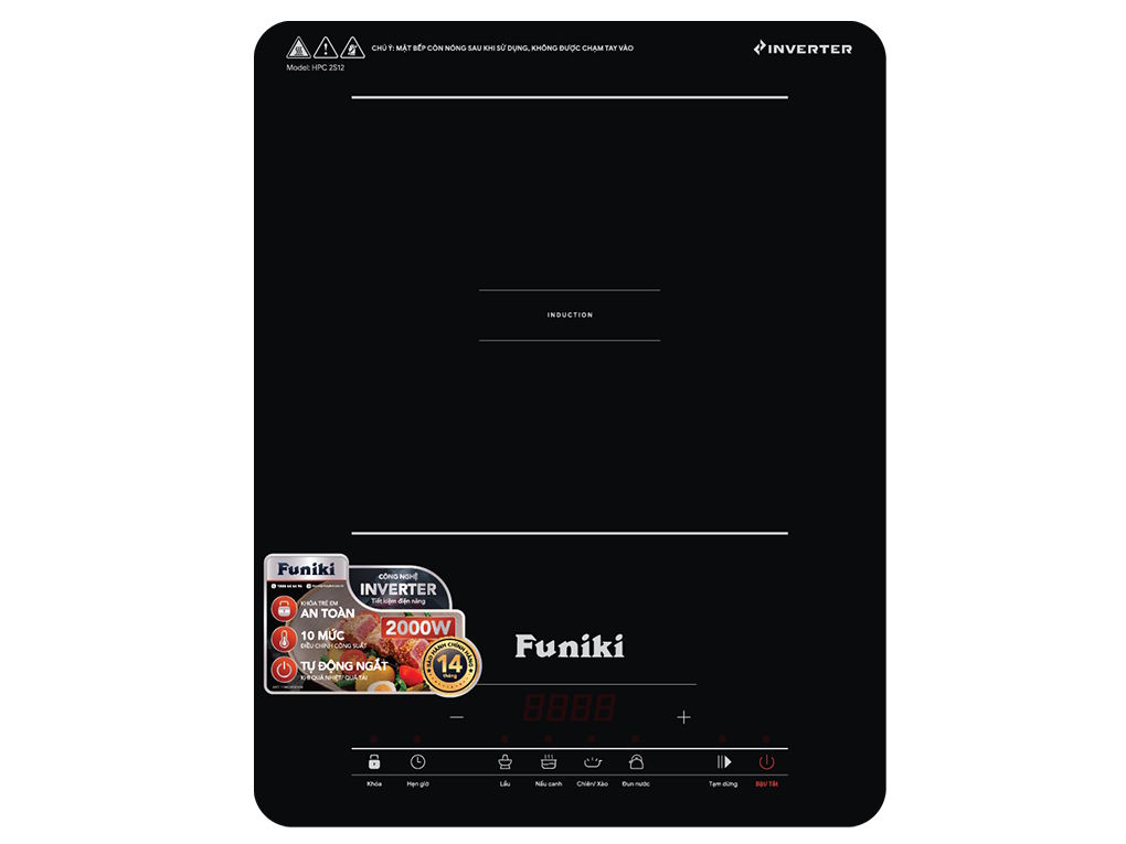 Bếp từ đơn Funiki HPC 2S12
