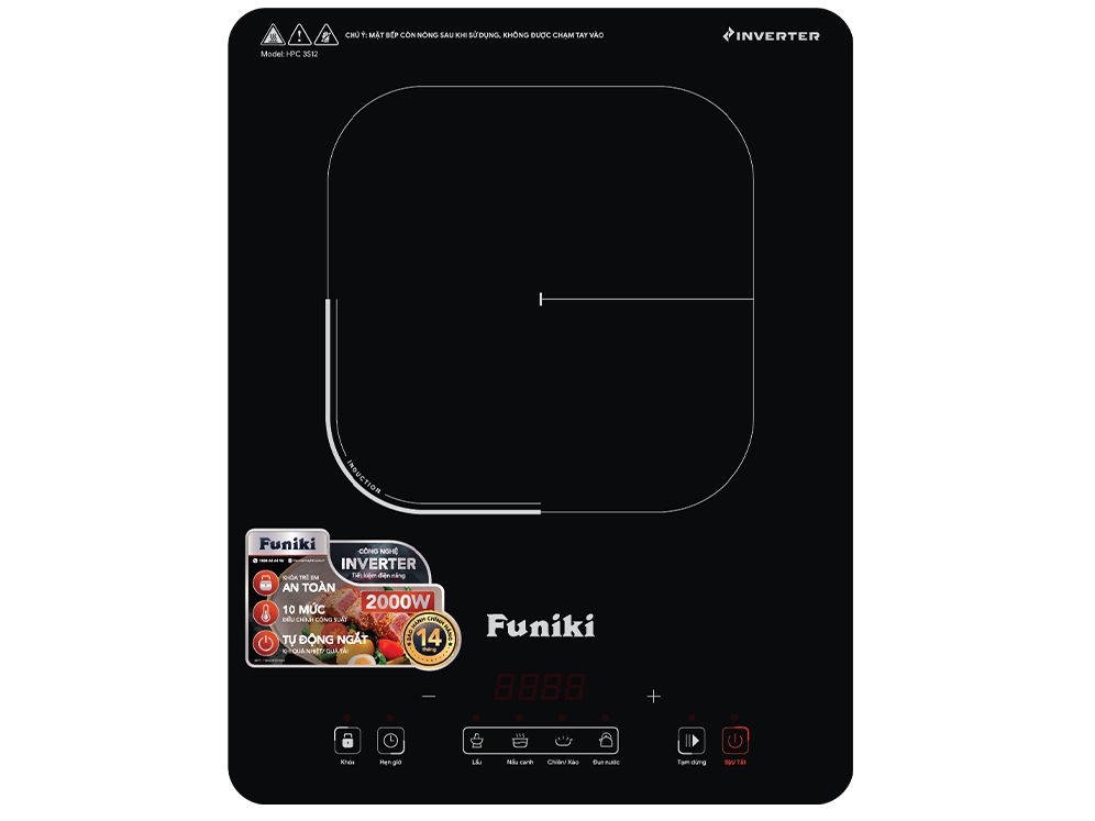 Bếp từ đơn Funiki HPC 3S12
