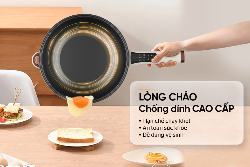 SHD4555 phủ chống dính dễ vệ sinh SHD4555