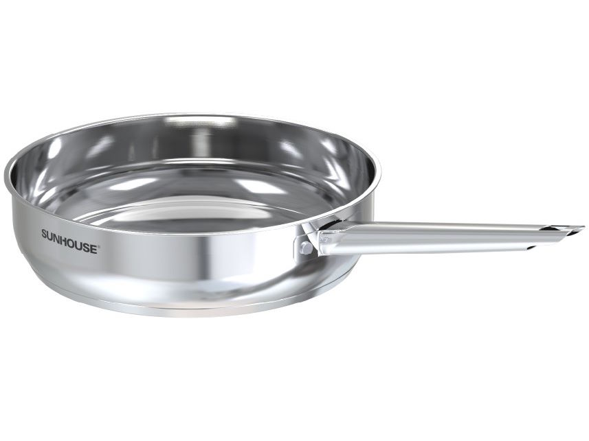 Chảo inox 304 Sunhouse Healthy IN16M9