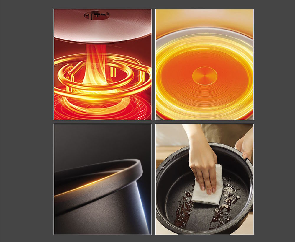 Công suất mạnh mẽ 1.500W – Nấu nhanh, giữ trọn hương vị Coex CH-2124P