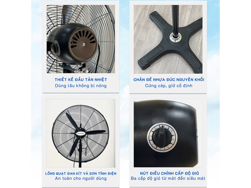 Quạt công nghiệp đứng Sumika ST650