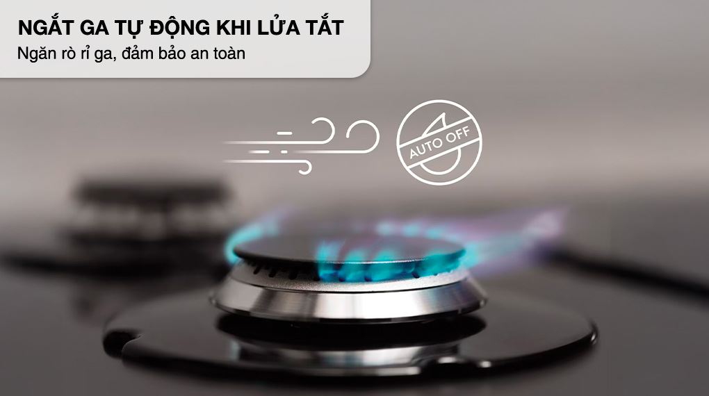 Bếp ga Electrolux  sẽ ngắt ga tự động khi lửa tắt Bếp ga Electrolux