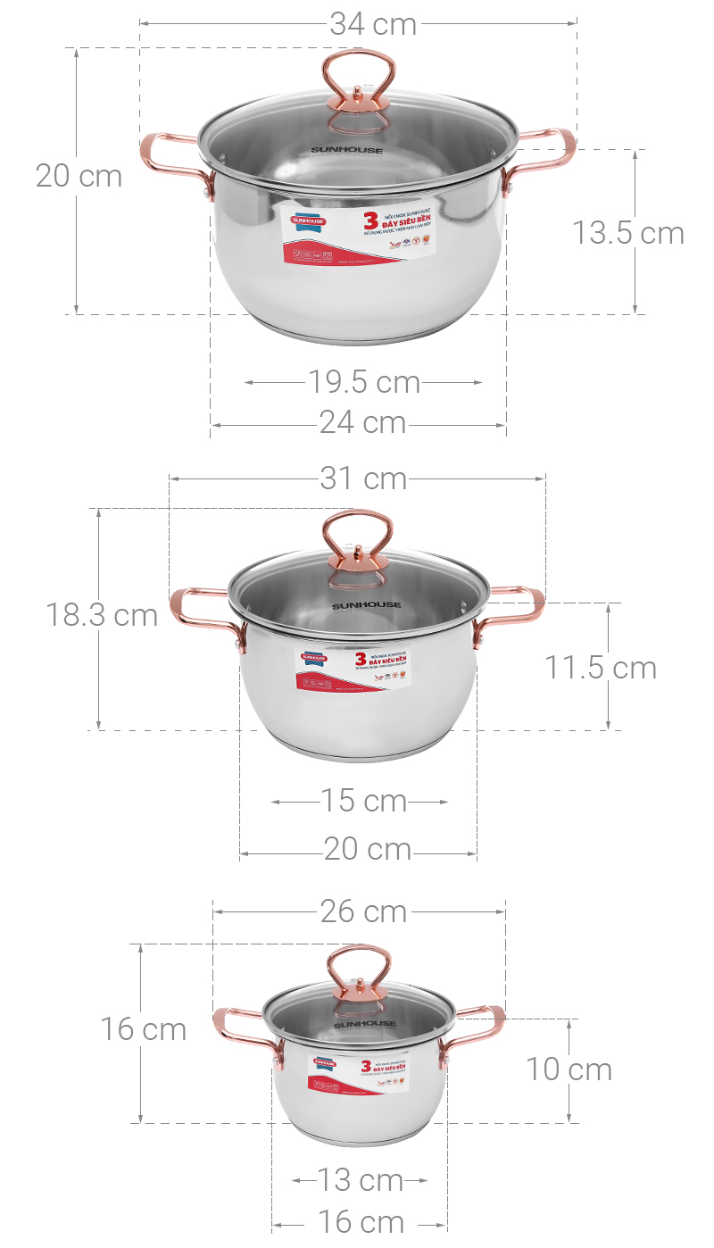 Kích thước của SHG306 SHG306