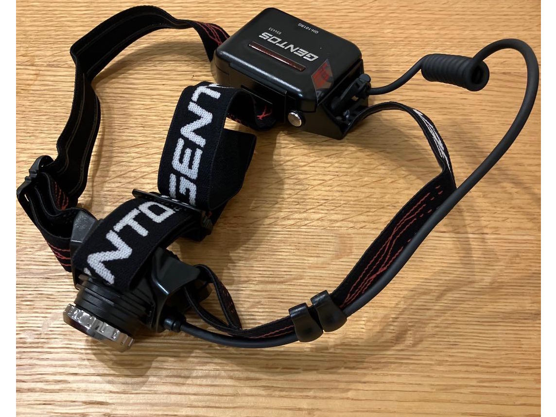 Đèn pin gọn nhẹ đeo đầu thoải mái trong thời gian dài Đèn pin