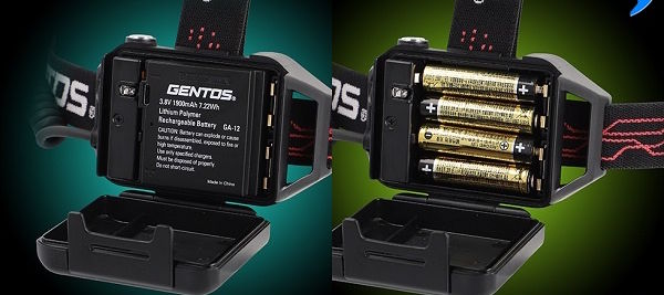 Gentos GH-101RG có dung lượng pin lớn Gentos GH-101RG