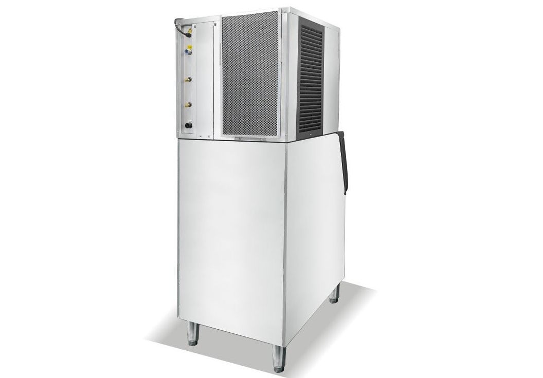 Máy làm đá có khung vỏ inox chống gỉ Máy làm đá