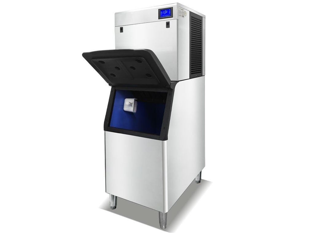 Máy làm đá Hải Âu làm ra đá viên khối vuông Máy làm đá Hải Âu