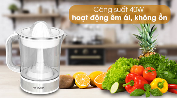 Sharp EJ-J415-WH là sản phẩm sử dụng điện, hoạt động với công suất 40W
