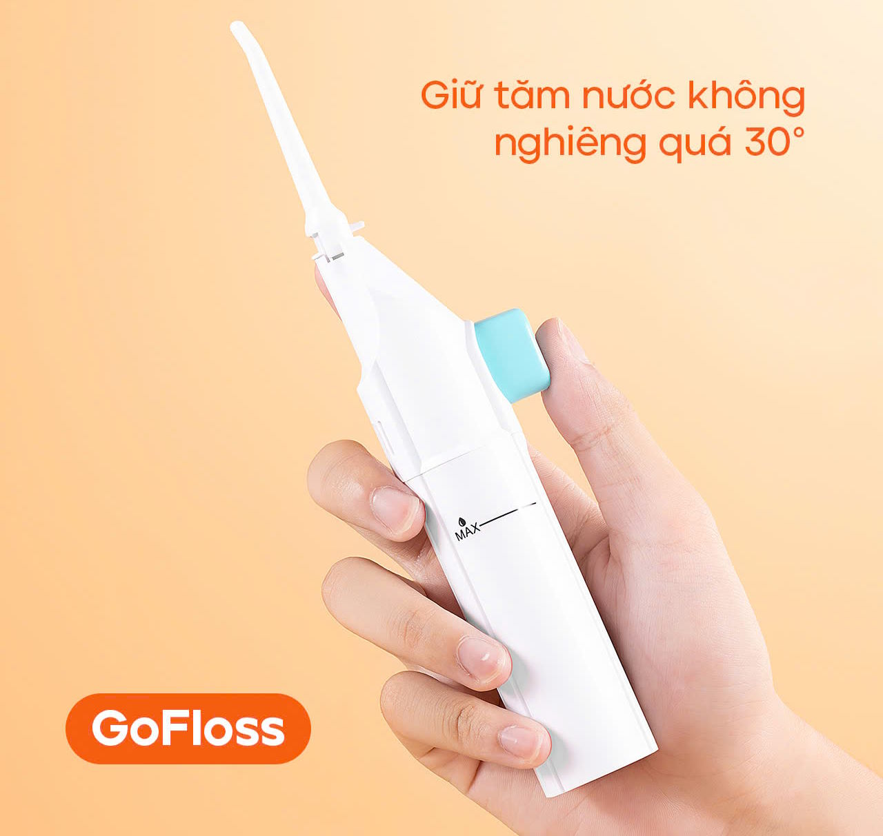 Lực nước mạnh – Làm sạch hiệu quả Tăm nước công sở - du lịch GoFloss