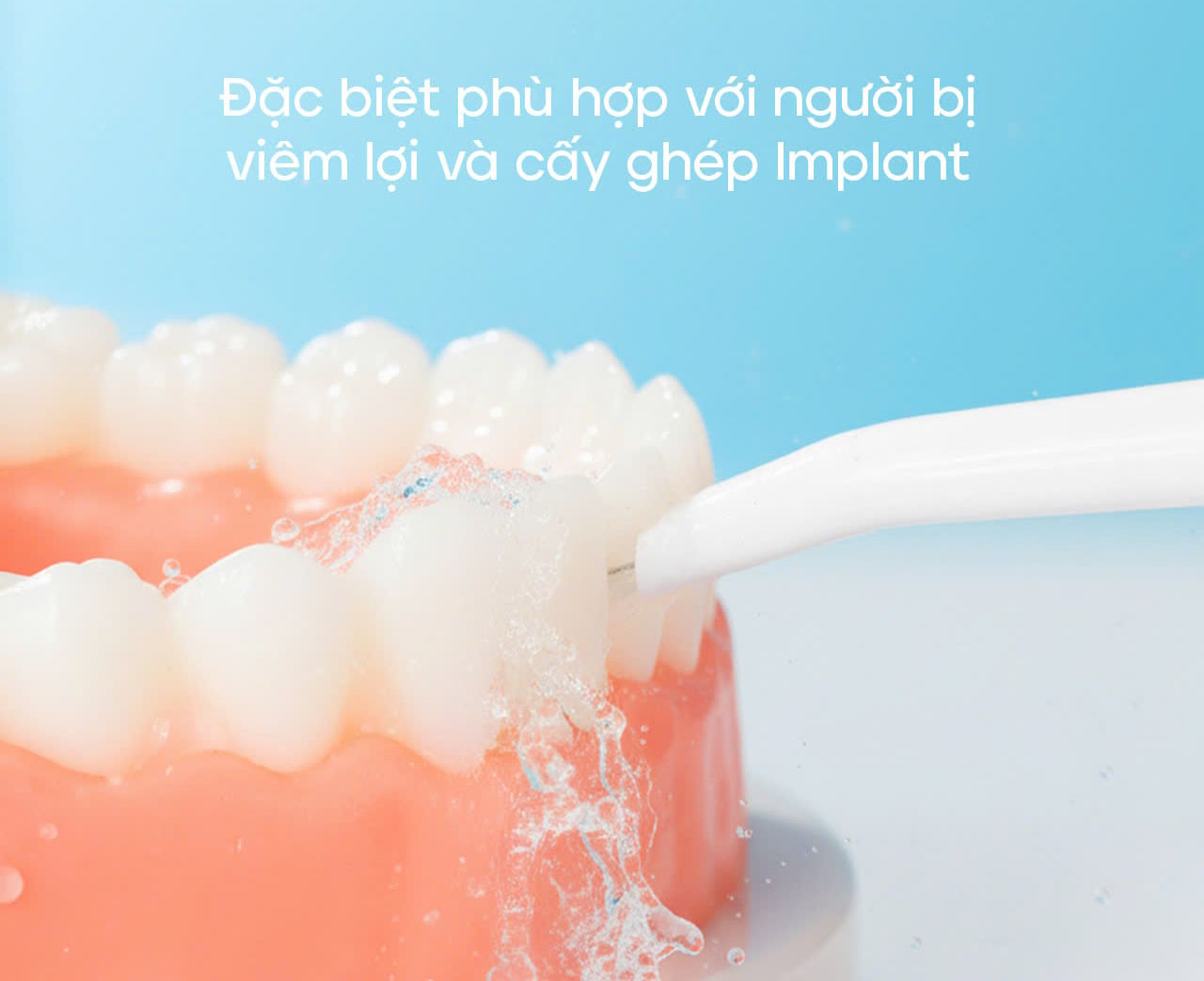 Tối ưu chi phí – Vệ sinh răng miệng nhanh gọn Tăm nước công sở GoFloss