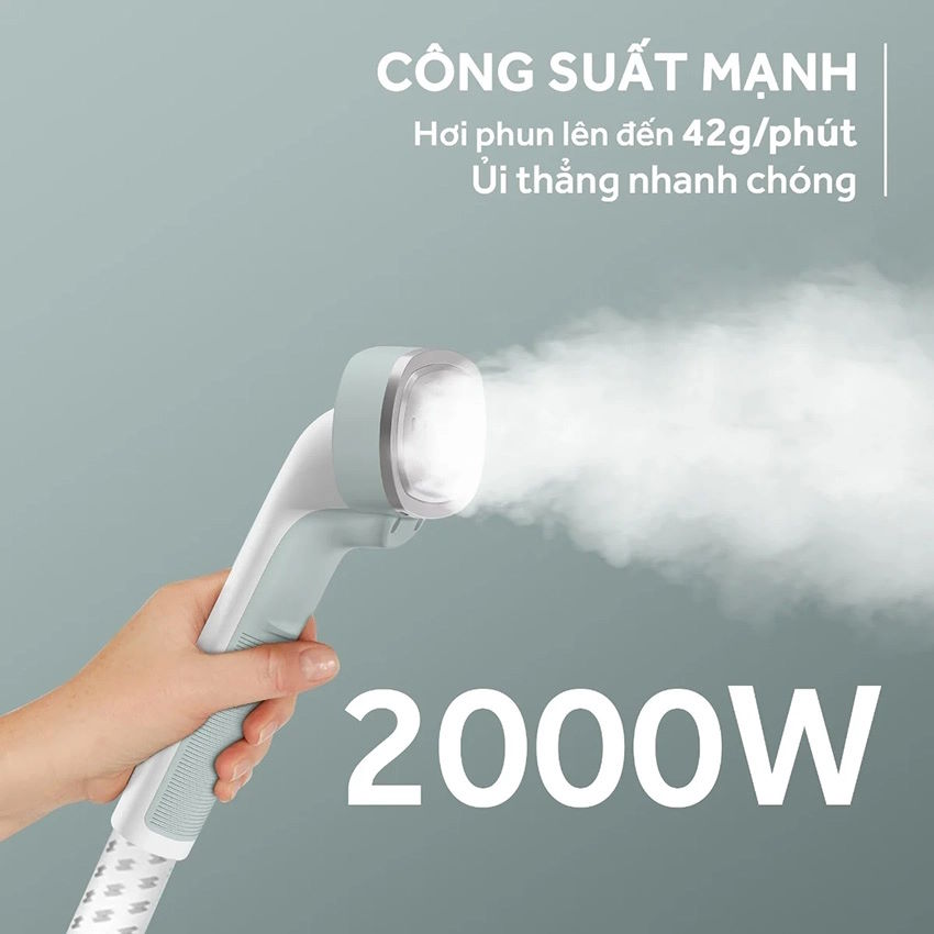Công suất 2.000W – Là phẳng nhanh mọi loại vải Bàn ủi đứng Tefal Origin Home IT3274E1