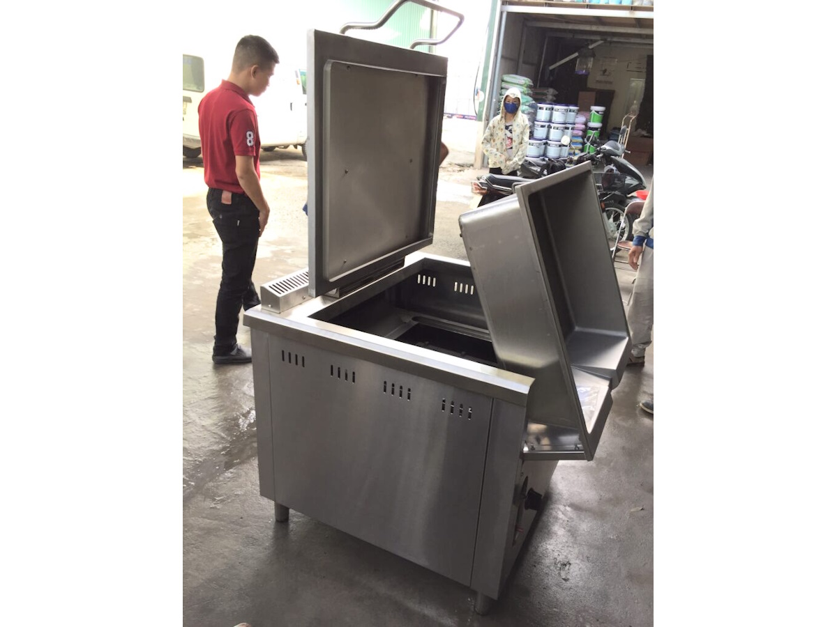 TP3237 có lòng chảo rộng Chảo chiên rán vuông Berjaya