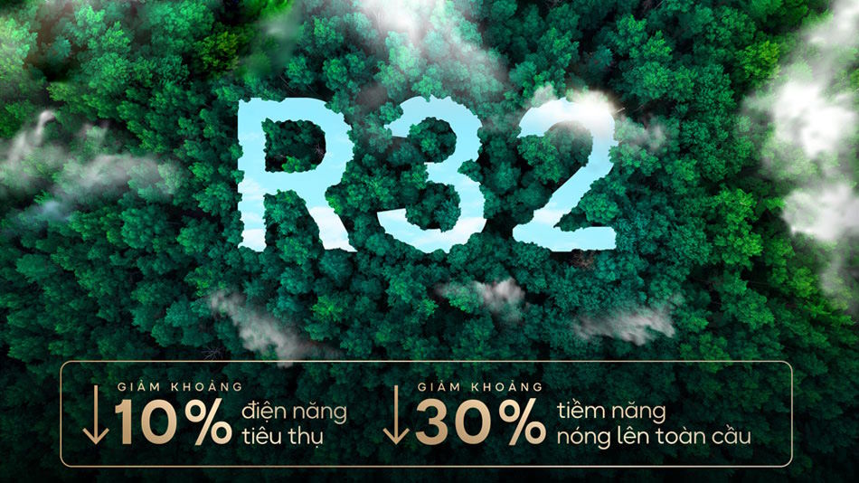 Môi chất làm lạnh Gas R32 tiên tiến Mitsubishi Heavy FDT100CNZ-W5/FDC100CNZ-W5