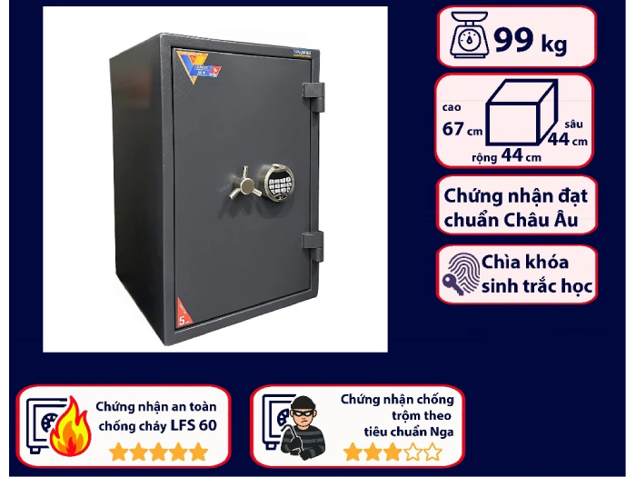 Két sắt Valberg Garant 67T EL Két sắt Valberg Garant 67T EL