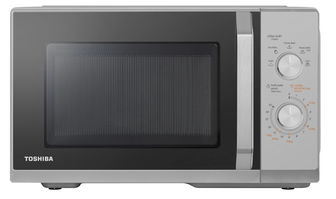 Lò vi sóng Toshiba có núm vặn cơ dễ dùng Lò vi sóng Toshiba