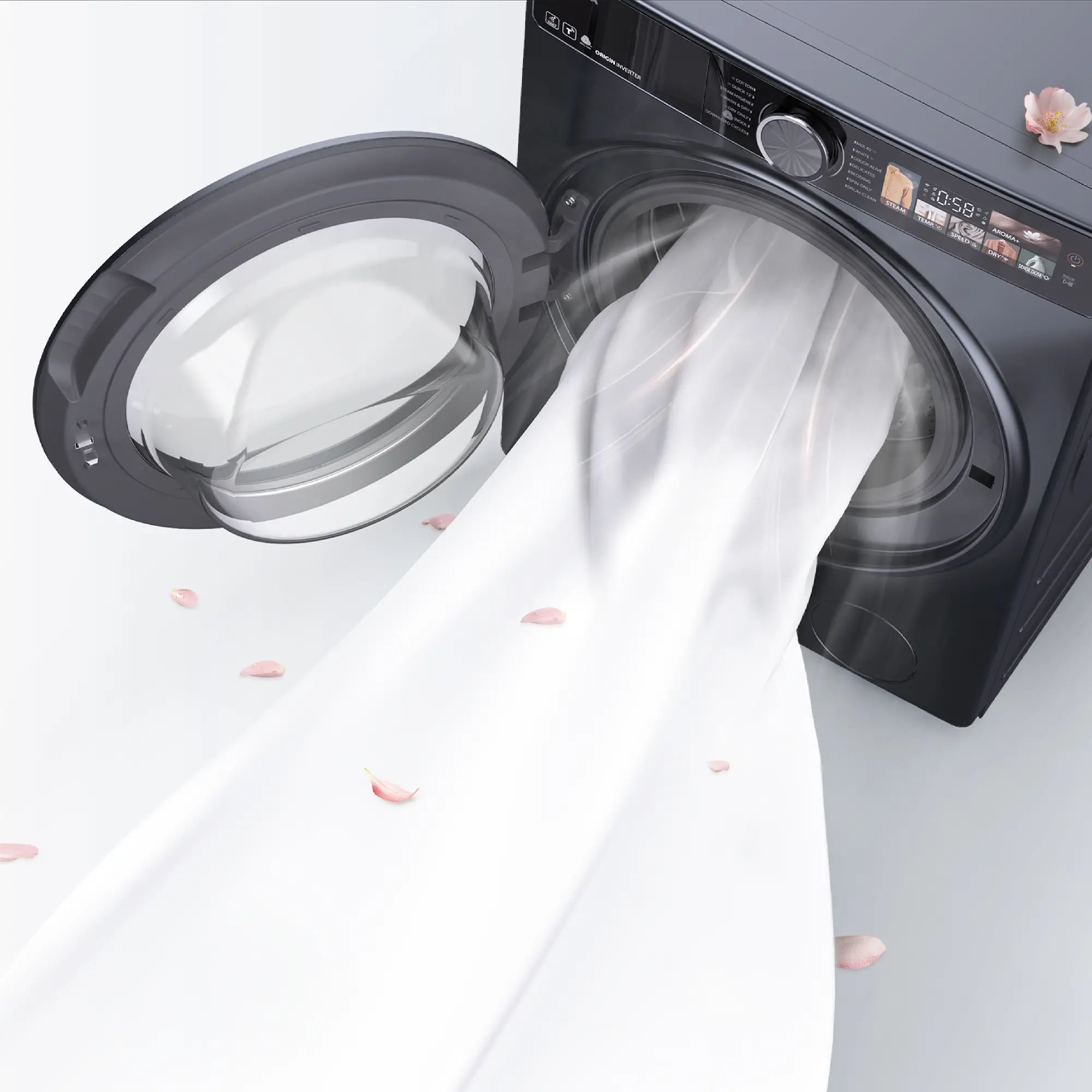 Aroma+ – Lưu hương và làm mềm quần áo Toshiba 13kg TW-T25BZP140MWV(MG)