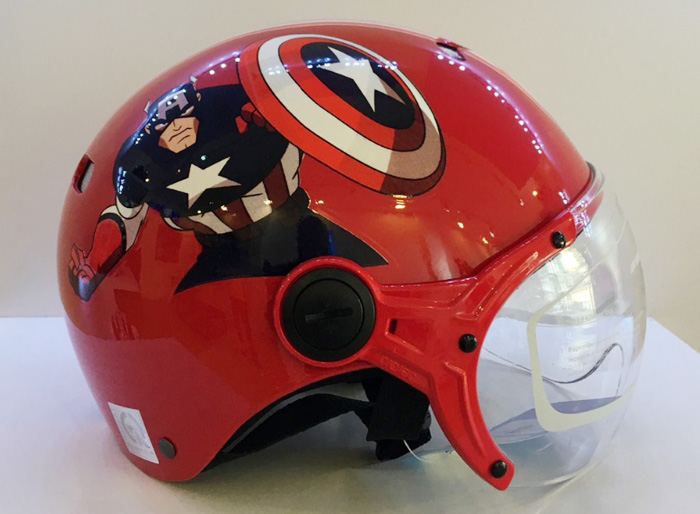 Mũ bảo hiểm Protec Kitty S 2 màu KSWFK1 có kính Mũ bảo hiểm Protec