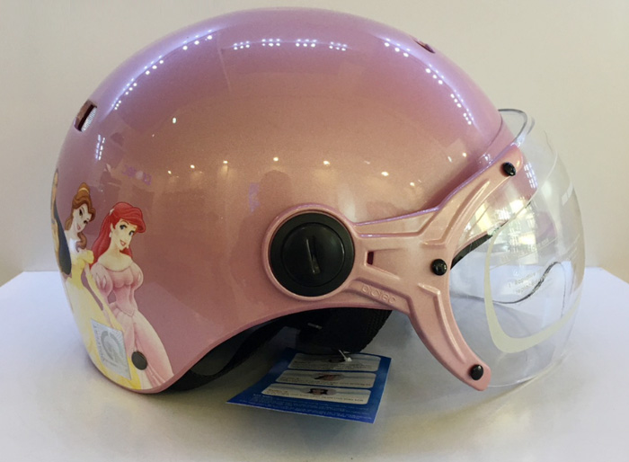 Mũ bảo hiểm Protec Kitty S 2 màu KSWFK1 (có kính)