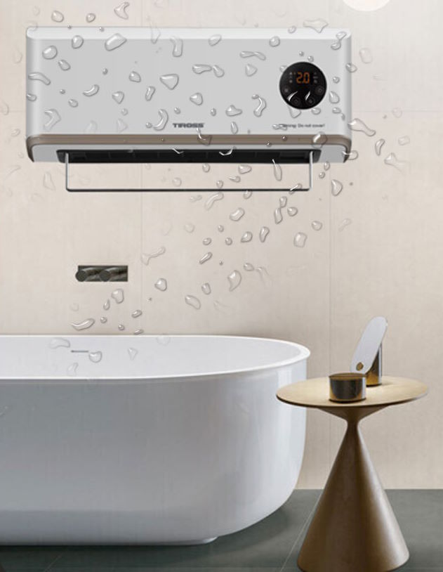 Công nghệ sưởi PTC – An toàn tuyệt đối Sưởi nhà tắm treo tường Tiross