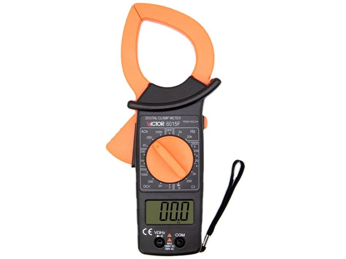 Ampe kìm kĩ thuật số Victor 6015F (1000VDC, 750VAC, 1000ACA)