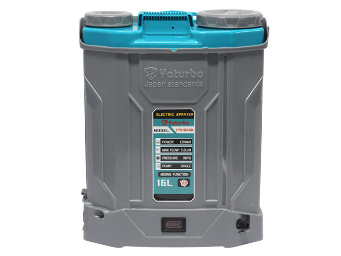 Bình xịt điện Yaturbo YTB16A8M (1 bơm, đảo thuốc)