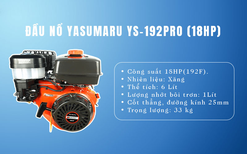Đầu nổ Yasumaru YS-192 PRO
