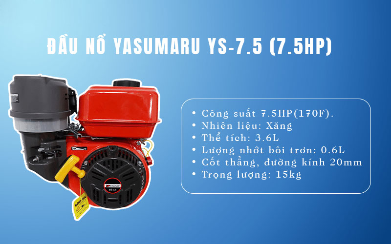 Đầu nổ Yasumaru YS-7.5