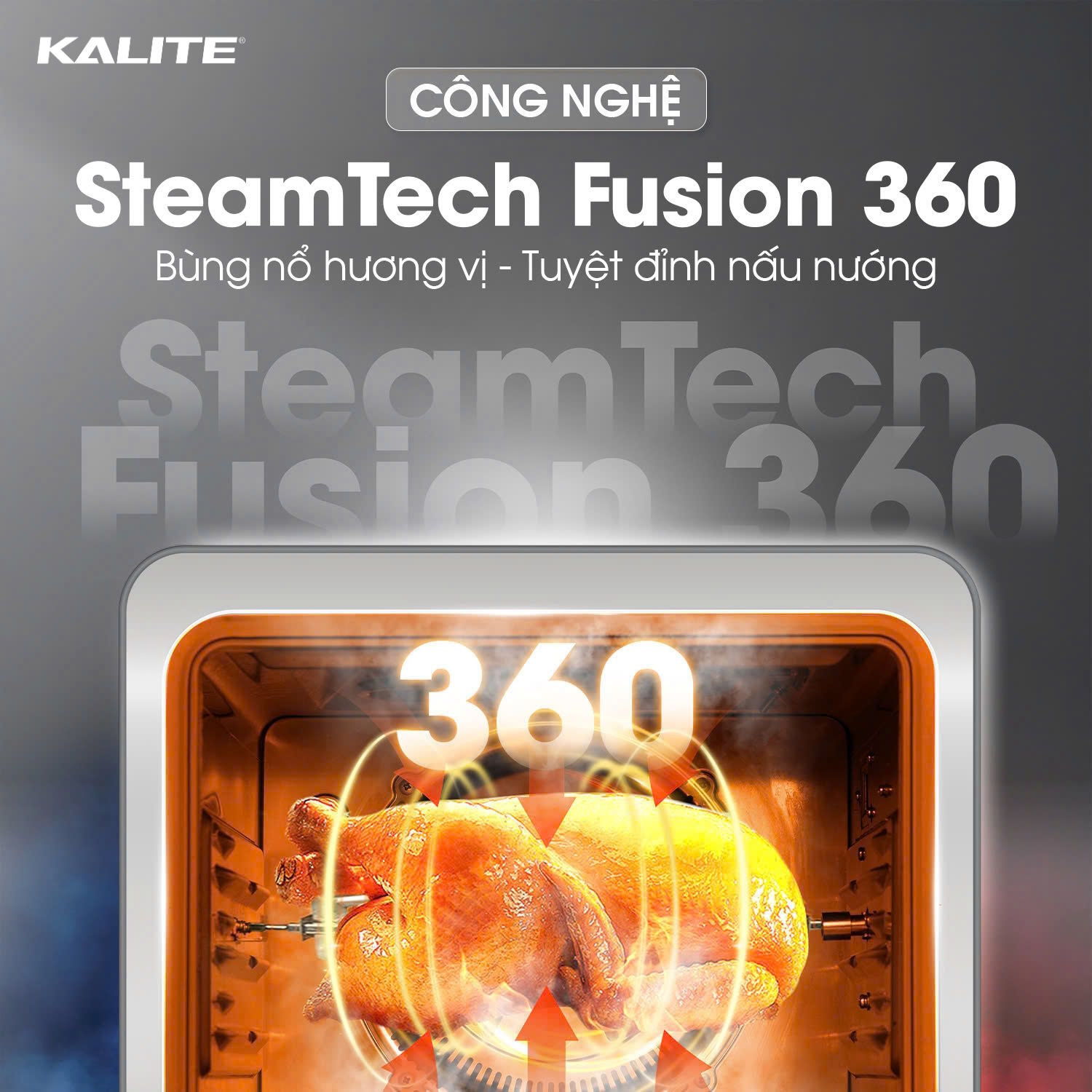 Nồi chiên hơi nước Kalite Steam Fusion Pro (20 lít)
