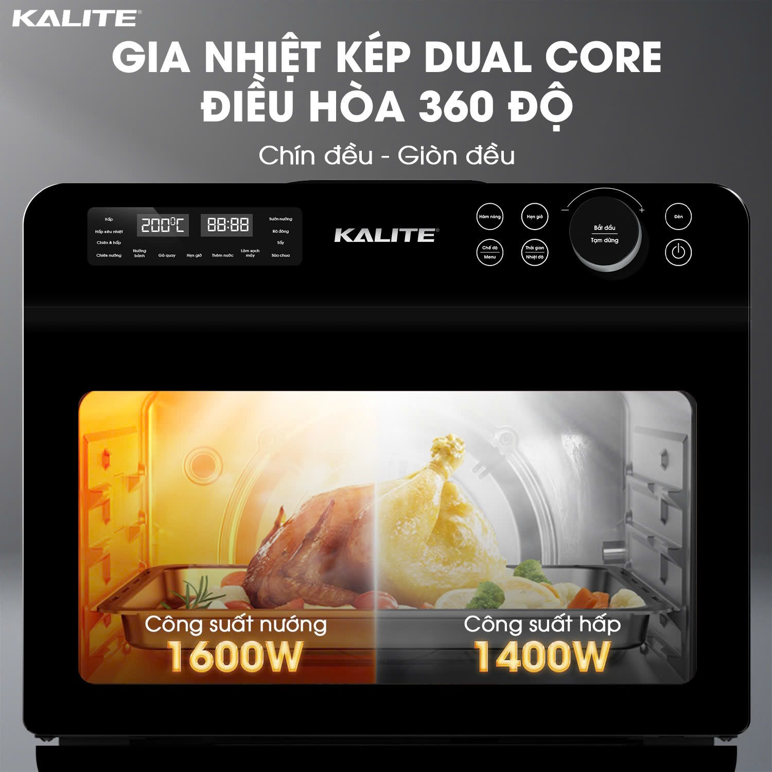 Nồi chiên hơi nước Kalite Steam Fusion Pro