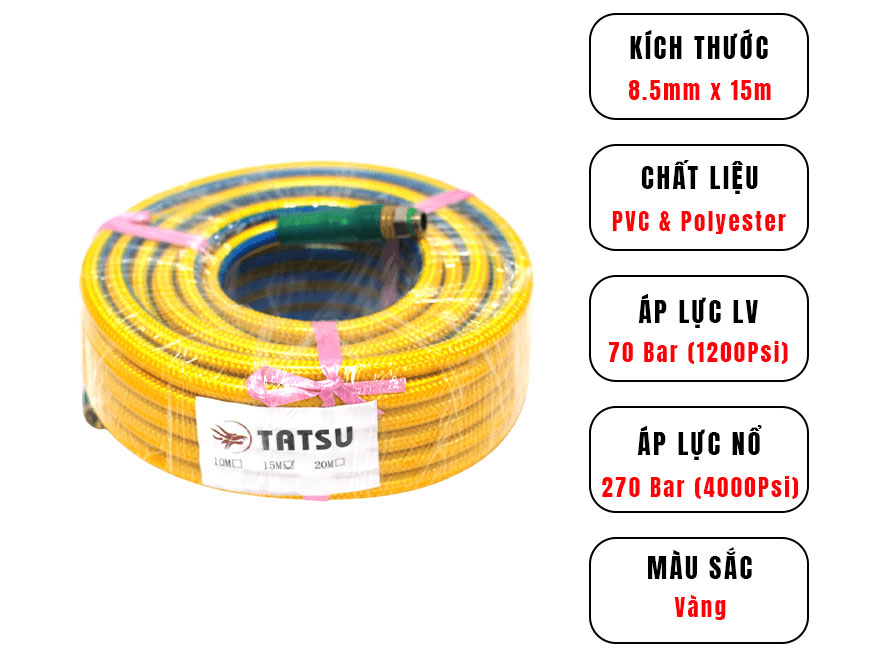 Vòi phun áp lực Tatsu TS8.5Y-15