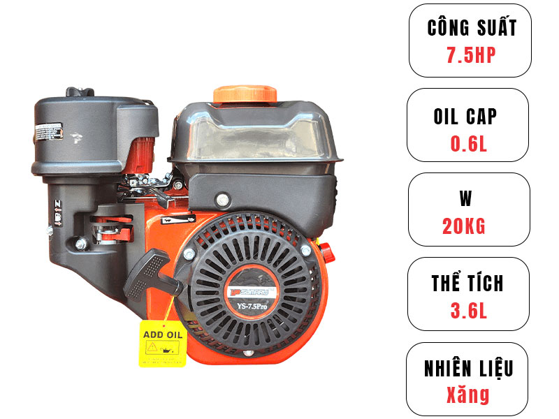 Đầu nổ Yasumaru YS-7.5X PRO