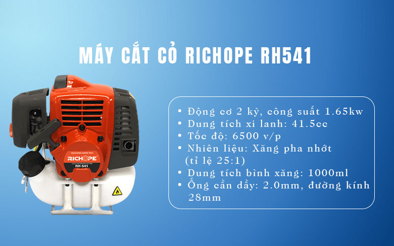 Máy cắt cỏ Richope RH541
