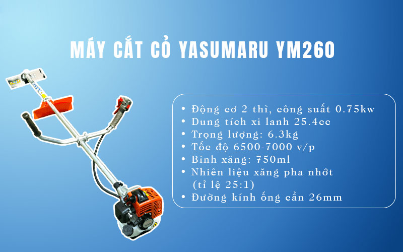 Máy cắt cỏ Yasumaru YM260