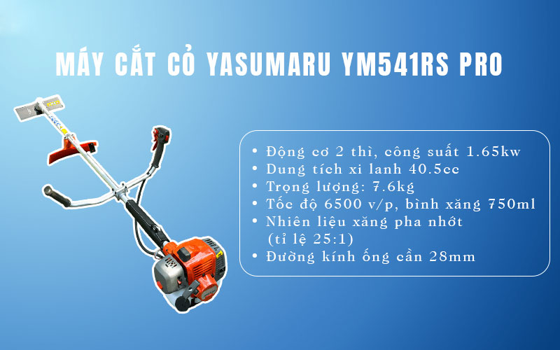 Máy cắt cỏ Yasumaru YM541RS PRO