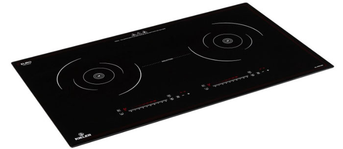 bếp từ đôi Kieler KL-PRO 303 sử dụng hệ thống điều khiển thanh trượt Slider Control siêu nhạy