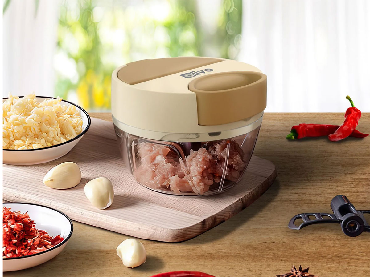 Dụng cụ xay thịt dùng cối nhựa an toàn Dụng cụ xay thịt