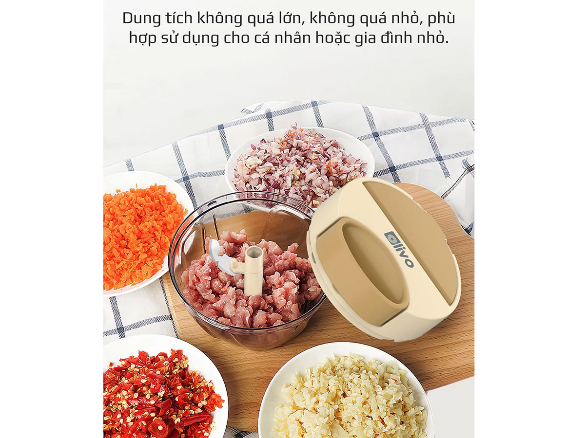 Dụng cụ xay thực phẩm có dung tích 400ml Dụng cụ xay thực phẩm