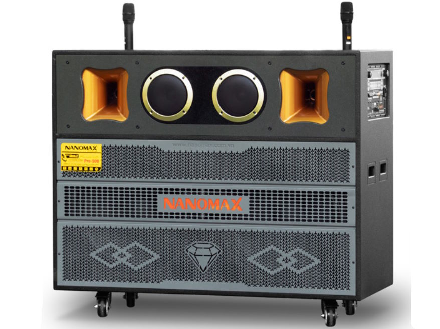 Loa kéo bình & điện Nanomax Pro-500