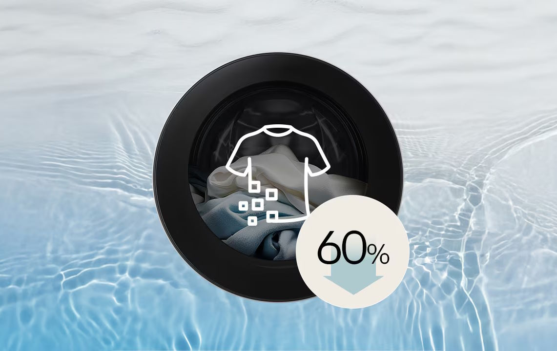 Chu trình chăm sóc vi nhựa – Giặt sạch, bảo vệ môi trường Máy giặt LG FX1410N5G