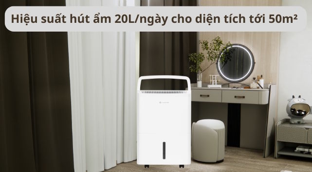 Máy hút ẩm Lumias D6E-20L 