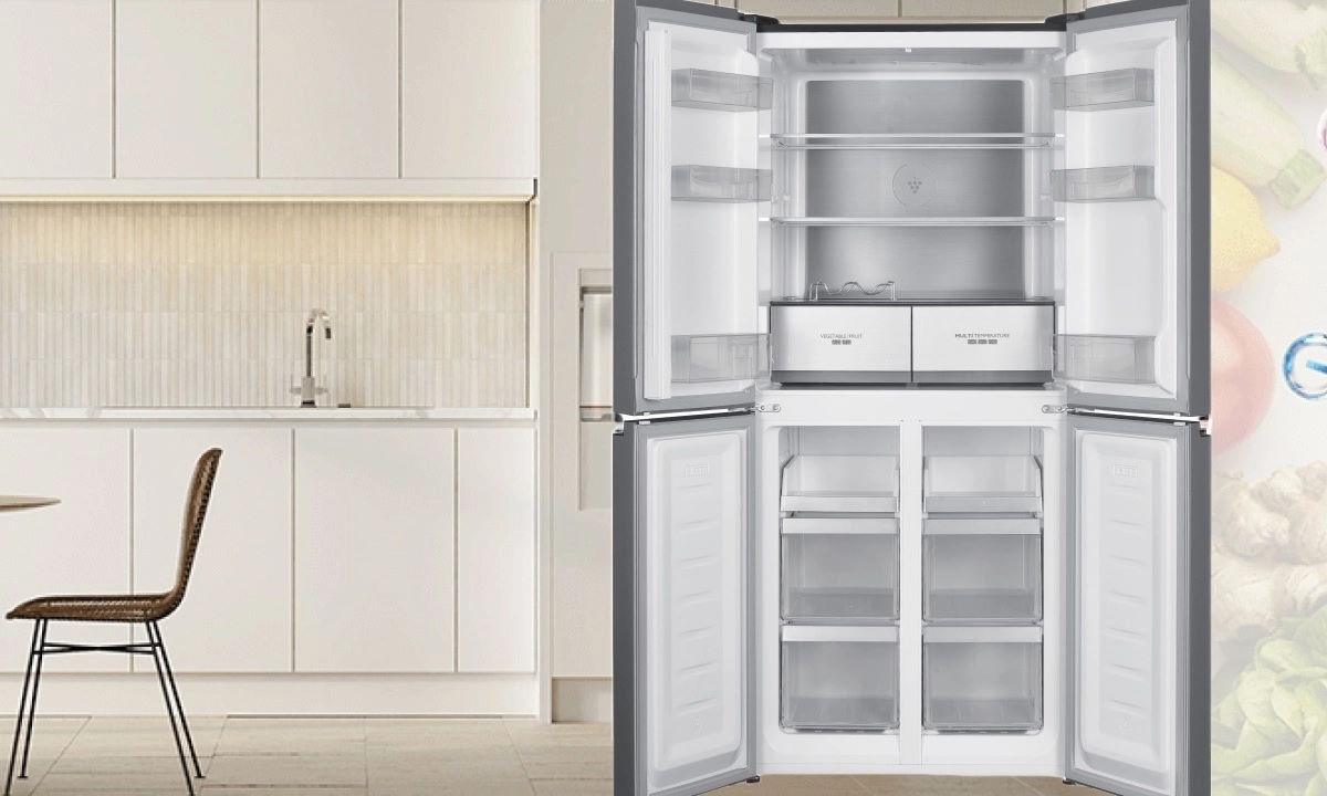 Tủ lạnh Sharp 4 cánh 466 lít inverter SJ-FXP560VG-BK