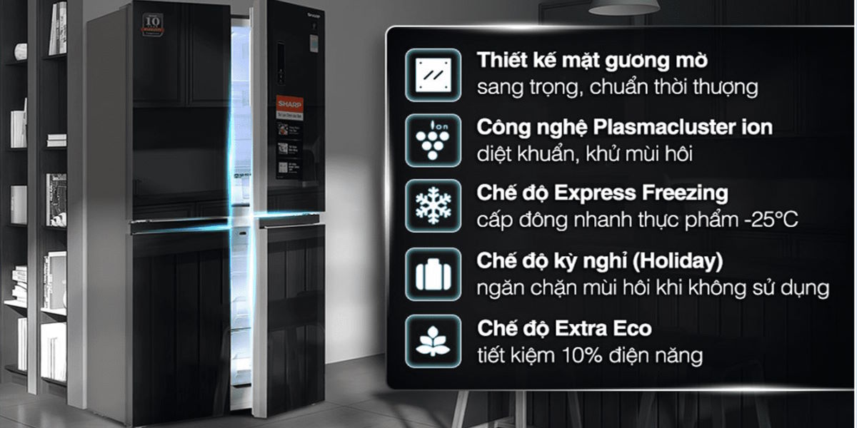 Sharp SJ-FXP560VG-BK