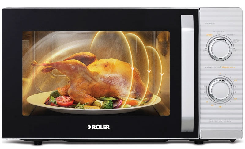 Lò vi sóng Roler có công suất 700W với 6 mức nhiệt Lò vi sóng Roler