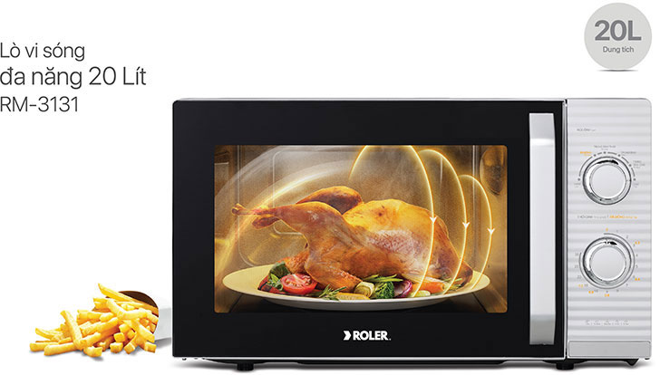 Lò vi sóng có dung tích 20 lít Lò vi sóng