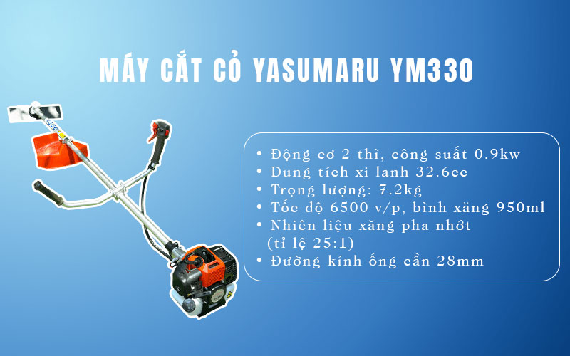 Máy cắt cỏ Yasumaru YM330 Máy cắt cỏ Yasumaru YM330